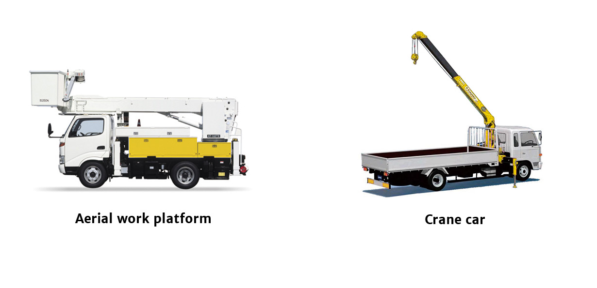 Aerial work platform, Crane car